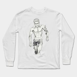 Ajin - Satō The Immortal Long Sleeve T-Shirt